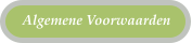 Algemene Voorwaarden